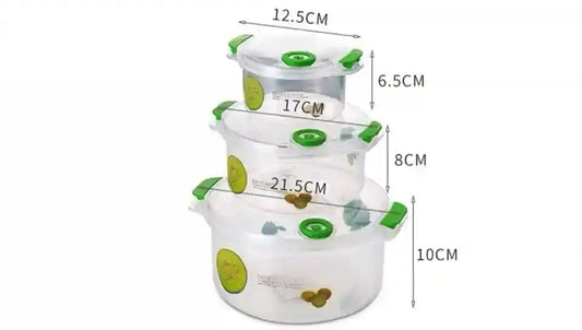 علب ثلاجه مدورة
